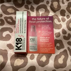 K18 HeatBounce Conditioning Heat Protectant Spray  .5 fl oz. BRAND NEW!
